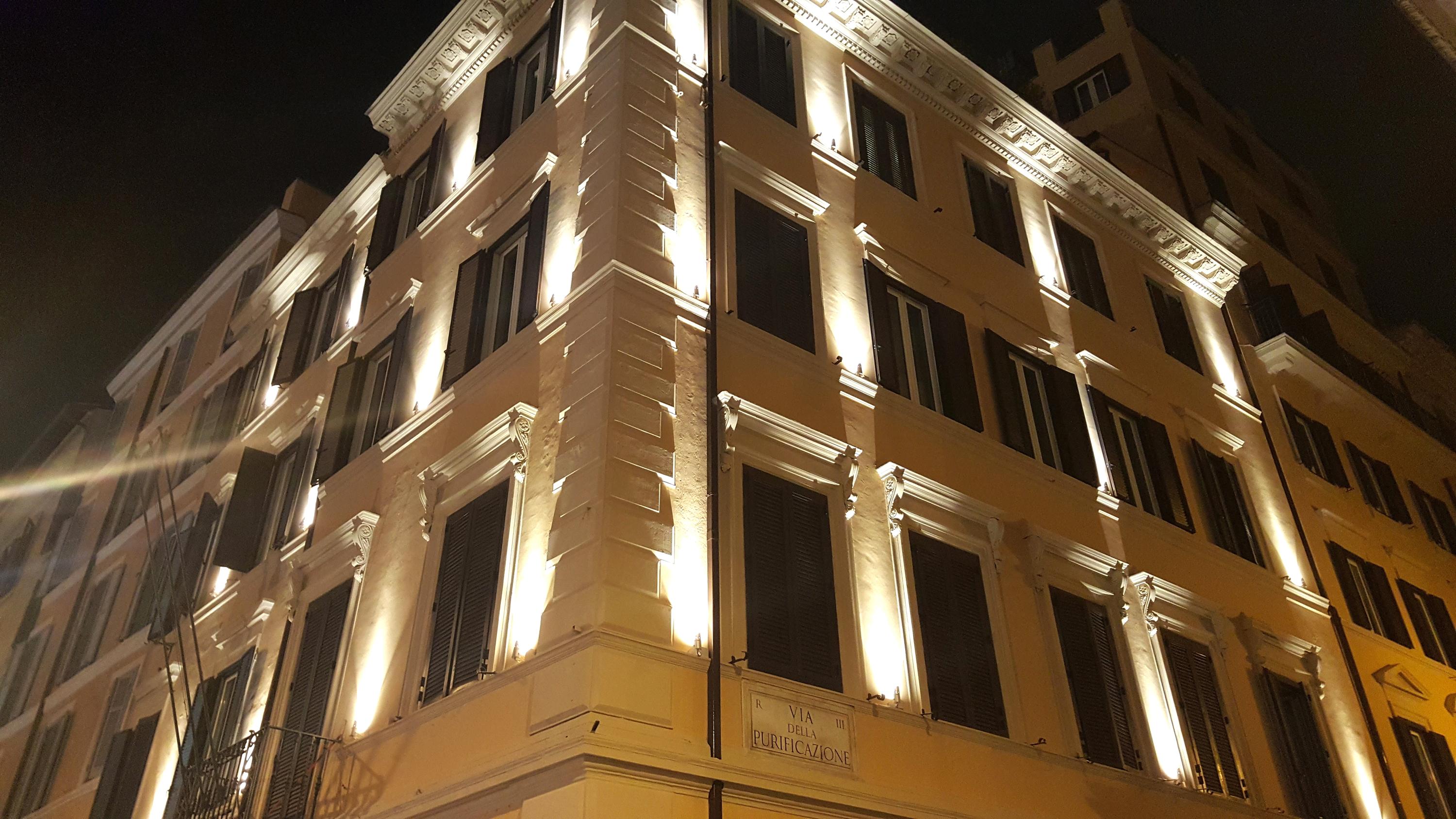 Hotel Barocco Рим Экстерьер фото